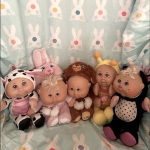 Cabbage Patch Animal Costume Small Babies Great Condition Never Used Set 5